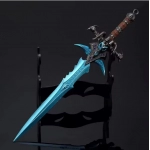 30cm World of Warcraft Weapon Frostmourne Nerzhul The Lich King Metal Game Katana Samurai Sword Toys Collection Christmas Gifts