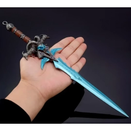 30cm World of Warcraft Weapon Frostmourne Nerzhul The Lich King Metal Game Katana Samurai Sword Toys Collection Christmas Gifts