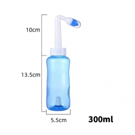 300ML Baby Nasal Irrigator Nasal Rinse Bottle Nose Wash Cleaner Nose Protector Avoid Allergic Rhinitis Adults Children Neti Pot